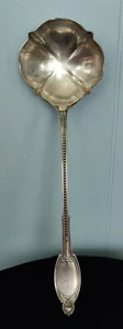 1850 Albert Coles Sterling Large Solid Soup Ladle ~Kenilworth~ Has Conover Mono - Picture 1 of 6