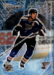 2000-01 Topps Stars Blues Hockey Card #45 Al MacInnis