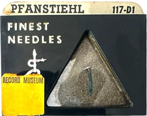 Aguja fonógrafo diamante PFANSTIEHL 117-D1, ACOS GP 79, EV 5335D (NUEVO Y SELLADO) - Imagen 1 de 6