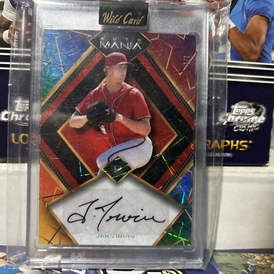 Jake Irvin Auto Mania 1/1 - Image 1 of 2