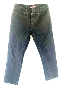 Pantalones de mezclilla Tommy Hillfiger negros para hombre 32X30 excelente estado envío disponible - Imagen 1 de 3