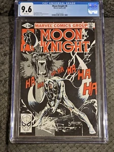 Moon Knight #8 1981 CGC 9.6 WP! Das klassische Sienkiewicz Lachcover! - Bild 1 von 3