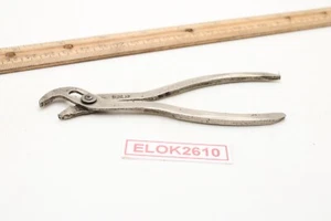 DUNLAP 4.75" Long Chrome Knurled Handle Slip Joint Ignition Pliers - Bild 1 von 8