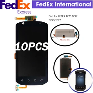 10 STCK. für Zebra TC70 TC70X TC75X TC75X TC72 TC77 Scanner LCD Display + Touchscreen - Bild 1 von 9