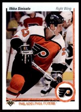 1990-91 Upper Deck Ilkka Sinisalo Hockey Cards #120