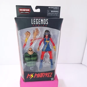 Ms. Marvel (Kamala Khan) 6" Figur Marvel Legends Series Sandman BAF Neu in OVP - Bild 1 von 17