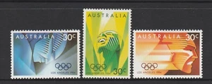 Australia 1984 OLYMPIC GAMES LOS ANGELES Design Set of 3 Price $1.20 - Picture 1 of 1