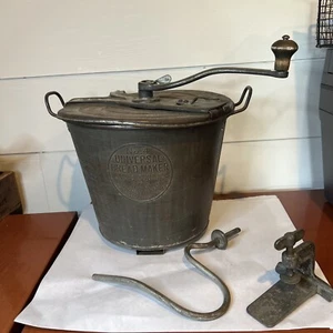 Vintage 1904 Universal Bread Maker No 4 Dough Hook Works - Picture 1 of 13
