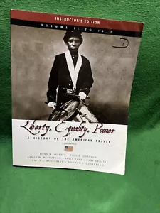 Liberty, Equality, Power: A History of the Ame- paperback, Murrin, 9780495903826 - Picture 1 of 2