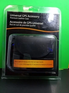 Navigon Universal 3.5" Leather GPS Case New Sealed Garmin TomTom Magellan Mio - Picture 1 of 4