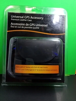Navigon Universal 3.5" Leather GPS Case New Sealed Garmin TomTom Magellan Mio - Image 1 of 4