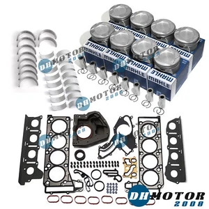 Engine Overhaul Pistons Gaskets Set For Mercedes-Benz S500 W212 W221 C218 M278 - Bild 1 von 8