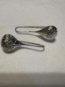 Sterling Silver Teardrop Earrings - Picture 1 of 4