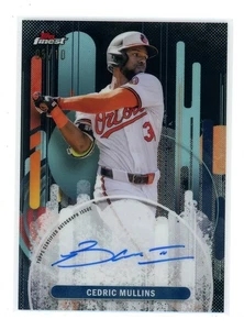 2025 Topps Finest Cedric Mullins Finest Auto Black /10 #FA-CMU Orioles - Bild 1 von 2