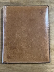 Vintage Hartmann Leder Executive Schreib Notizbuch ca. 8x9 - Bild 1 von 14