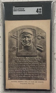 Tarjeta postal Artvue Christie Mathewson 1953-55 SGC 4 - Imagen 1 de 2