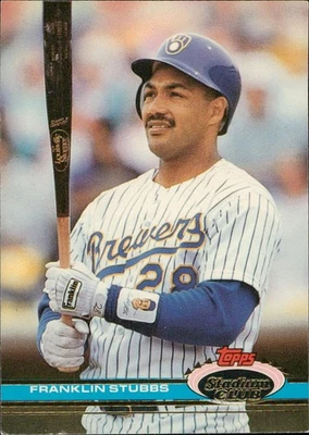 1991 Stadium Club #461 Franklin Stubbs - Image 1 of 2