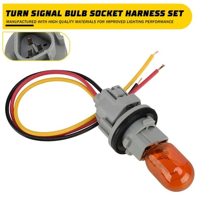 Conjunto Toyota Land Cruiser lâmpada soquete farol seta para chicote de fios 2016-2020 - Imagem 1 de 4