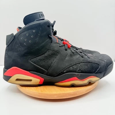 Air Jordan 6 Retro Negro Infrarrojo 2014 Hombres Talla 11 Tenis Zapatos Usados Foto 1 de 4