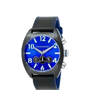 Android Ad368 Decoy Chrono blaues Zifferblatt Uhr - Bild 1 von 2