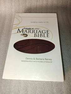 FamilyLife Marriage Bible Dennis & Barbara Rainey NKJV Devotional 2005 - Picture 1 of 2