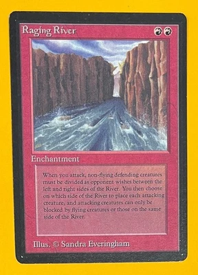 MTG RAGING RIVER Beta (OldManMTG 012-562) - Image 1 of 4