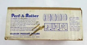 Vintage Perf-A-Roller, 7 Zoll, unbenutzt im Karton - Bild 1 von 4