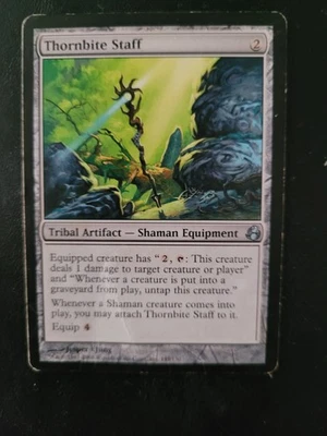 Thornbite Staff Morningtide MTG (DAMAGED) - Image 1 of 2