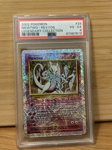2002 Pokémon PSA 4 Mewtwo 29/110 Legendary Collection Reverse Holo English - Bild 1 von 4