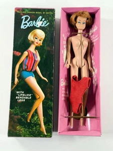 Muñeca Barbie American Girl 1958 de colección reparación piernas flexibles con caja - Imagen 1 de 24