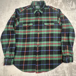Polo Ralph Lauren Shirt Mens 2XL Plaid Flannel Button Up Long Sleeve - Picture 1 of 11