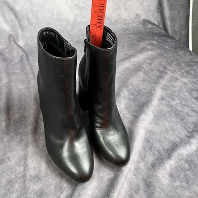 Madden девочка ботинки женщин размер 9 черный Ривингтон блок каблук лодыжки молнии ботинок - Изображение 1 из 4