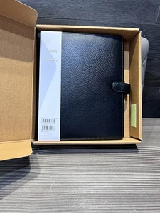Organizador Filofax Lyndhurst A5. Cuero Nappa Negro Nuevo, Insertos Completos 2025 - Imagen 1 de 6
