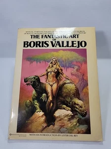 The Fantastic Art of Boris Vallejo 1978 1st Edition Trade Paperback Softcover - Picture 1 of 11