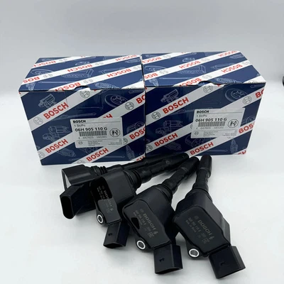 4 bobinas de encendido para VW Tiguan Porsche Panamera Audi Q3 Q7 CJE 06H905110G Bosch Foto 1 de 4