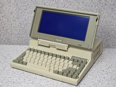 RETRO LAPTOP 》 TOSHIBA T1200 》 VINTAGE HISTORICAL NOTEBOOK - Bild 1 von 4