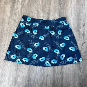 Pantalón corto de golf Title Nine Dream 16" - Happy Days azul floral para mujer mediano - Imagen 1 de 8