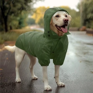 Regenmantel Regenjacke für Hunde - Regenmantel Hund wasserdicht - Hundemantel - Bild 1 von 6