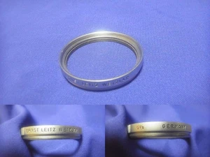 Leitz Wetzlar Germany Uva Red Engraving Filter E39, Leica Compatible, Used - Picture 1 of 6