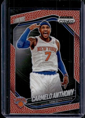 2024-25 Prizm 黑色 Carmelo Anthony Legends 篮球 Prizm #190/225 尼克斯 — 第 1/2 张图片