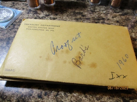 1960 U.S. PROOF SET Cover