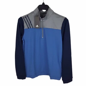 Adidas Men's Stretch Blue Golf Layering Jacket Size Medium M - Picture 1 of 5