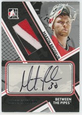 2008-09 ITG Between The Pipes Emblem/Autograph Martin Brodeur /9