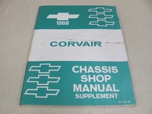 Original 1968 68 Corvair Shop Manual Supplement Chevrolet ST-132-68 ST13268 - Picture 1 of 1