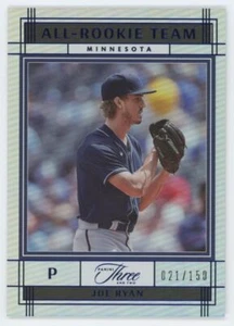 2022 Panini Three and Two Joe Ryan Rookie 21/150 Baseball Card #ART-4 - Picture 1 of 2