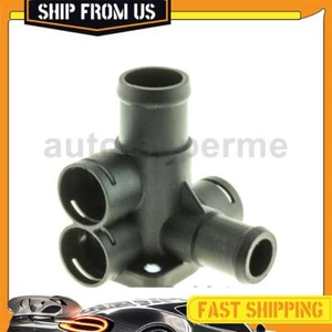 Engine Coolant Thermostat Housing/Water Outlet For Volkswagen Jetta 1989-1992 - Picture 1 of 6