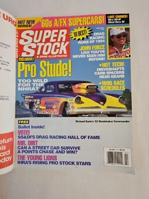1995 February, Super Stock Magazine, Grass Roots Rat, (MH914) - Image 1 of 3