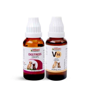 Bakson Veterinary Destress Drops + V16- Vertigo Drops 30 ml each - Picture 1 of 1