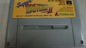 Nintendo Super Famicom Super Back To The Future II 2 Toshiba EMI Used Japan F/S - Picture 1 of 4