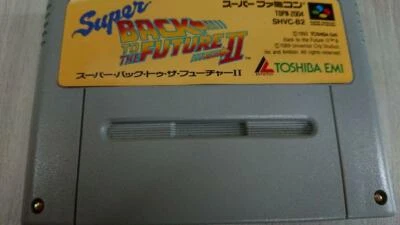 Nintendo Super Famicom Super Back To The Future II 2 Toshiba EMI Used Japan F/S - Image 1 of 4